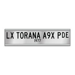 Vehicle - Australian Street Sign