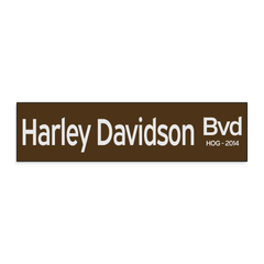Vehicle - International Street Sign