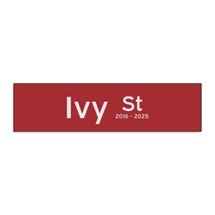 Property - Street Sign - International