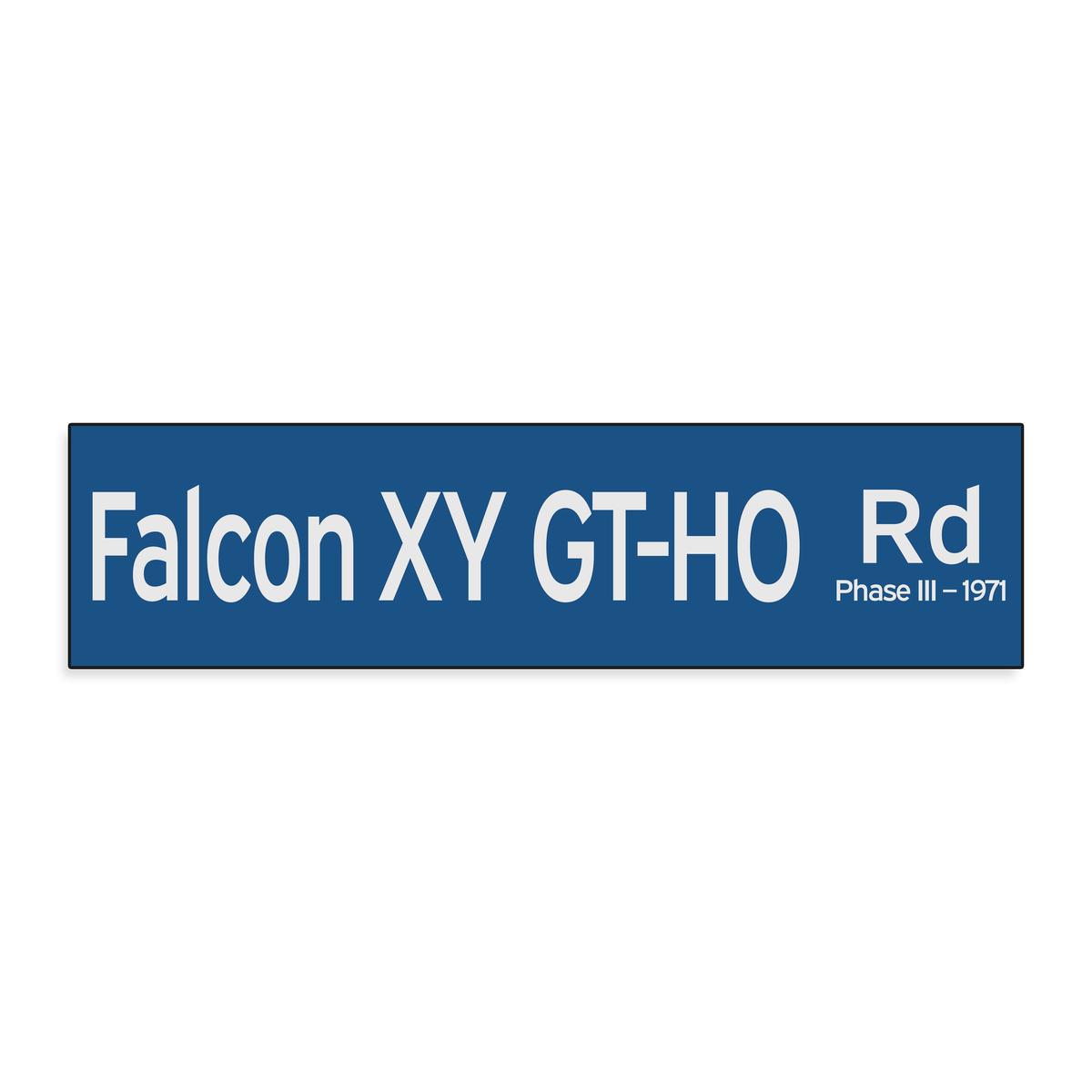 Vehicle - International Street Sign