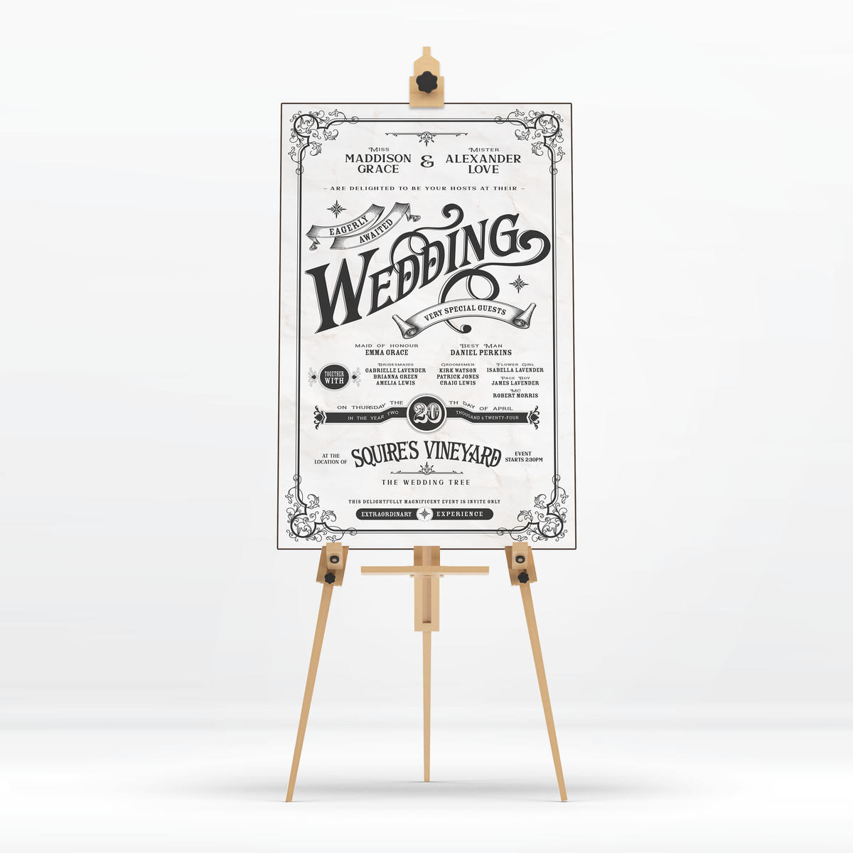 Welcome Sign - Traditional