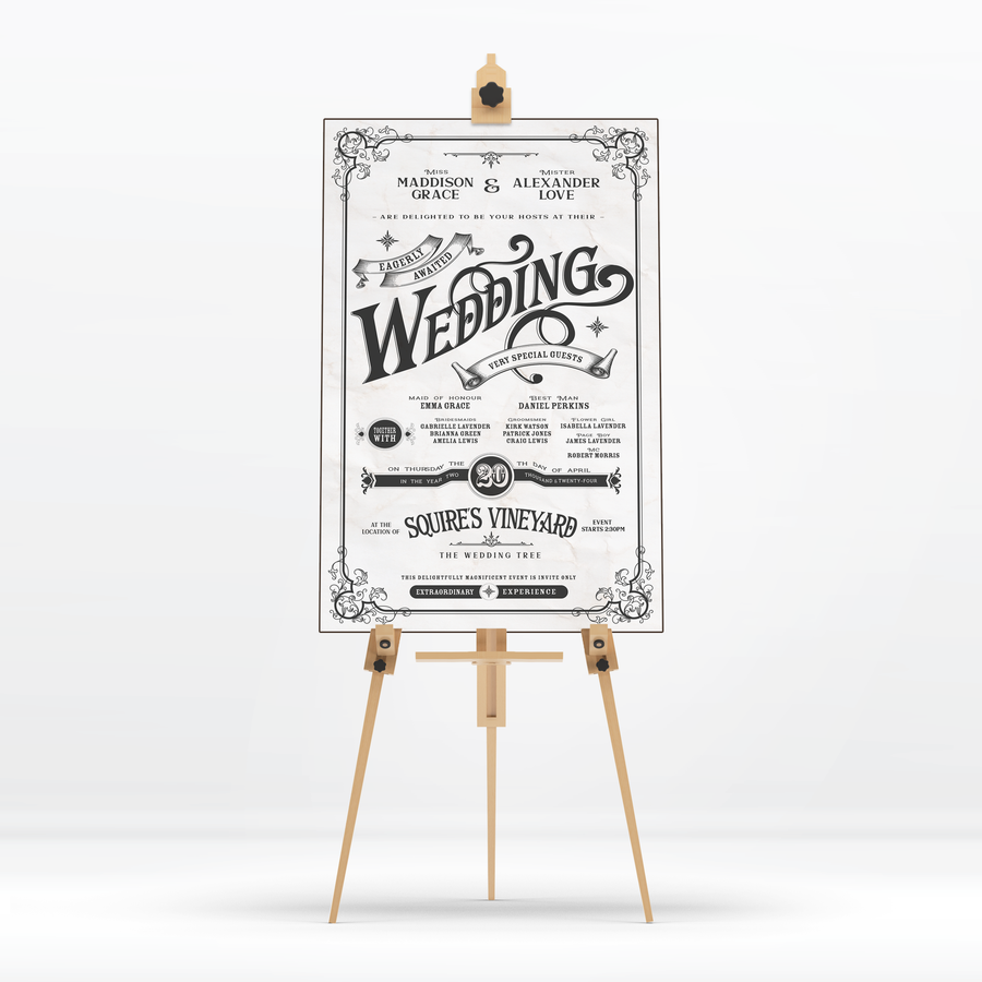 Welcome Sign - Traditional