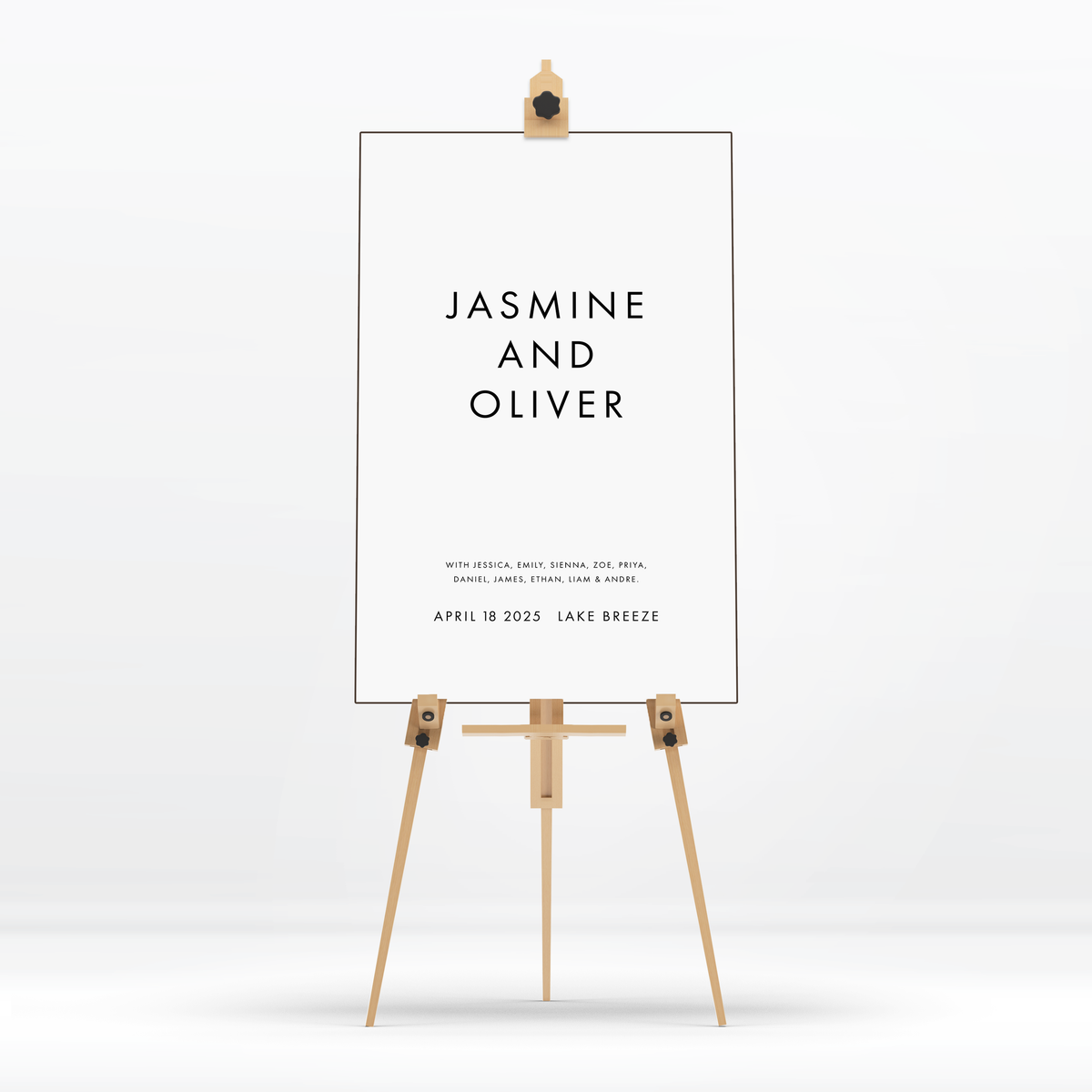 Welcome Sign - Jasmine