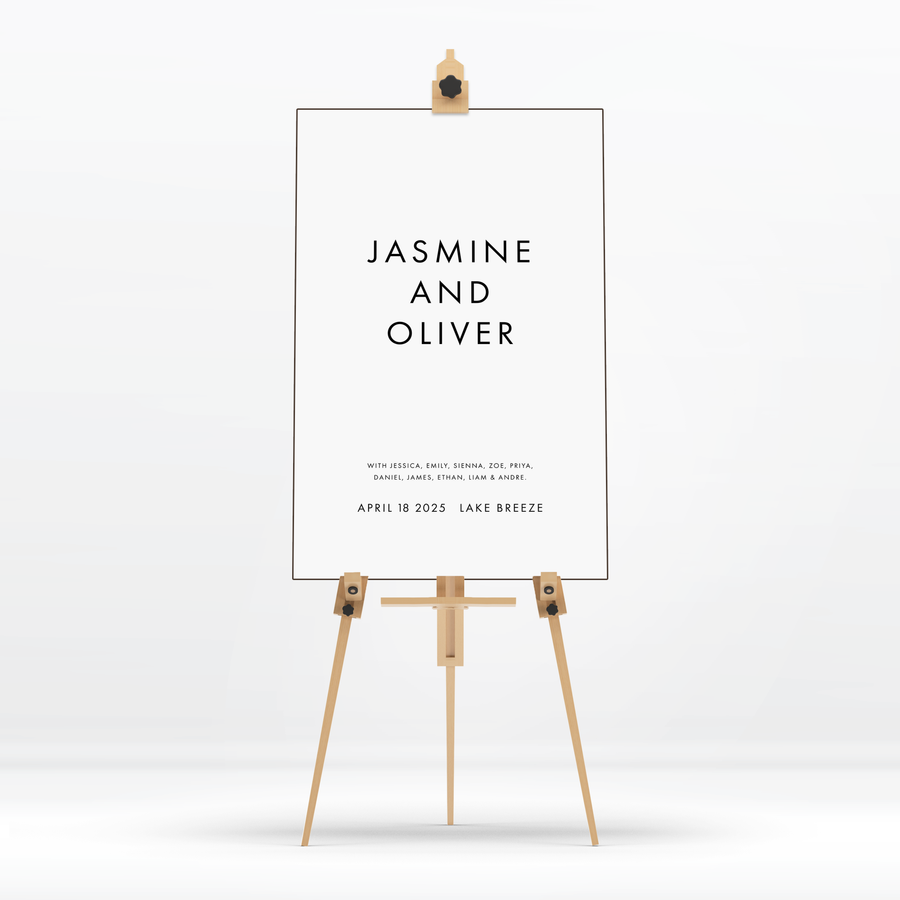 Welcome Sign - Jasmine
