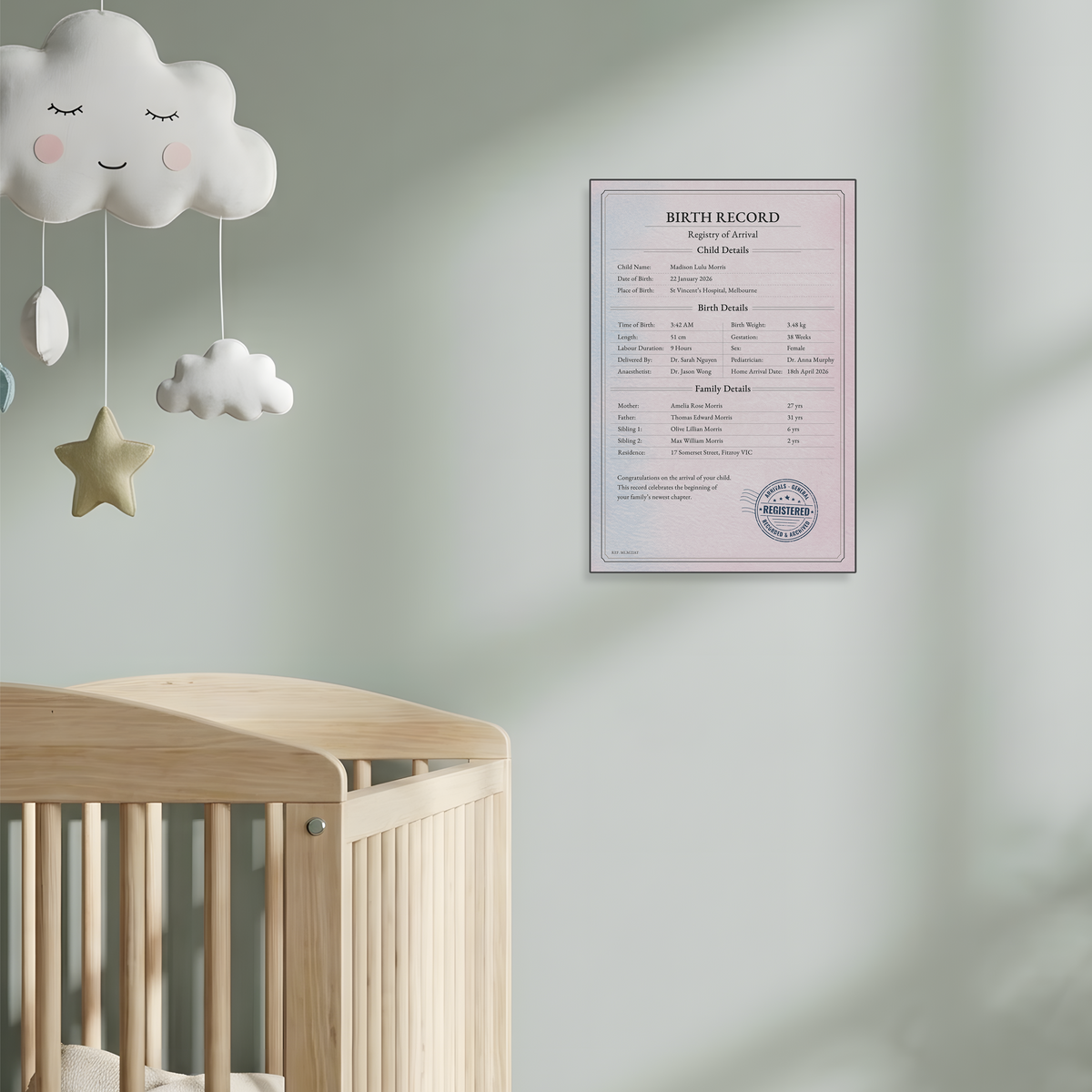 Kids - Birth Record